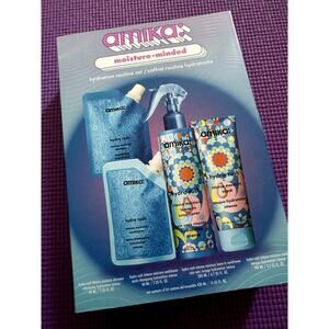 Amika Moisture-minded Hydration Routine Set NEW hair shampoo conditioner mask
